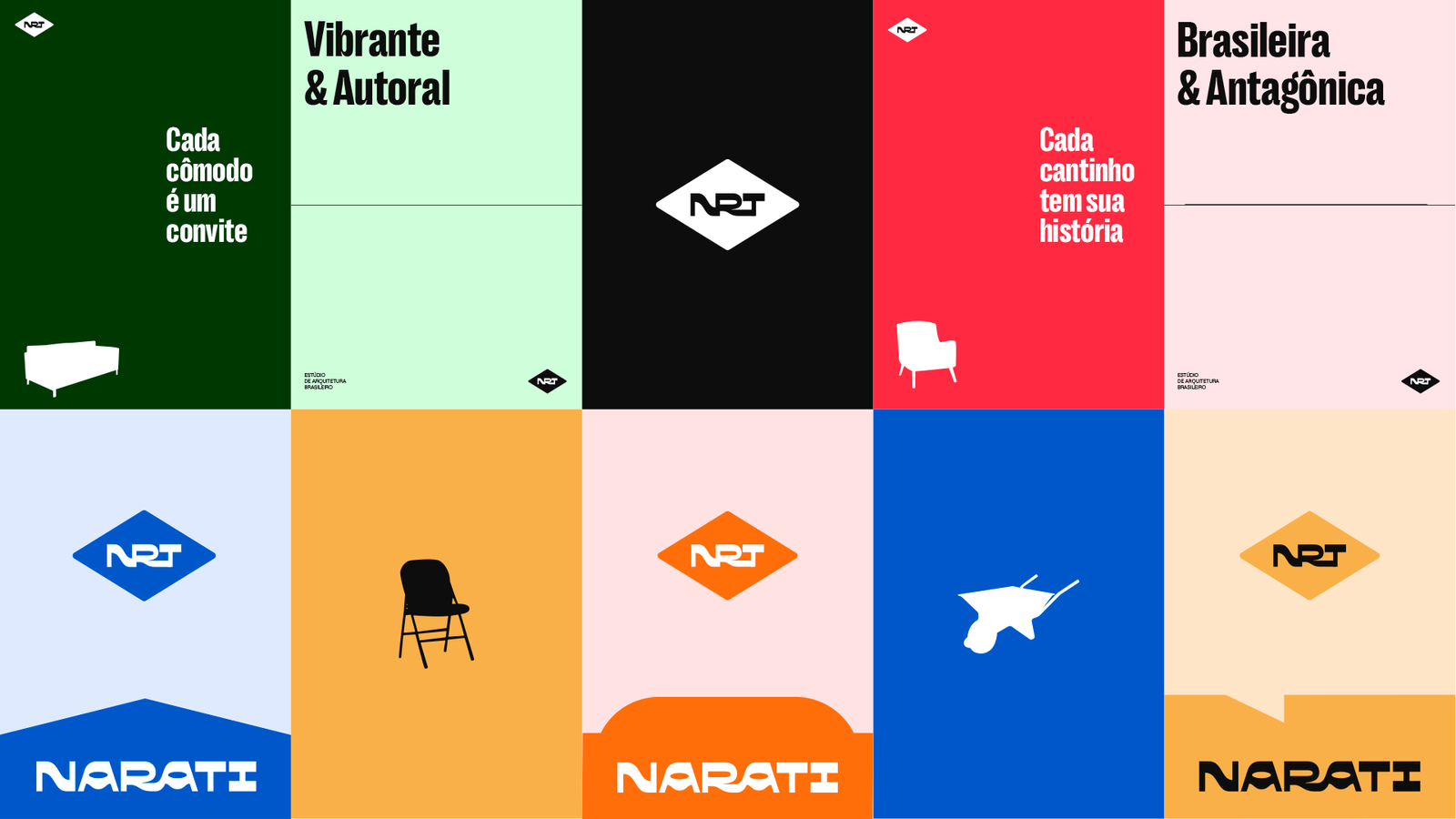 Branding para Narati – Projetos arquitetônicos únicos